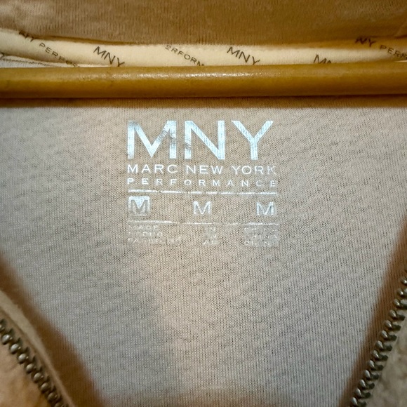 MNY Plush Hoodie Cream Sz M - Picture 2 of 4